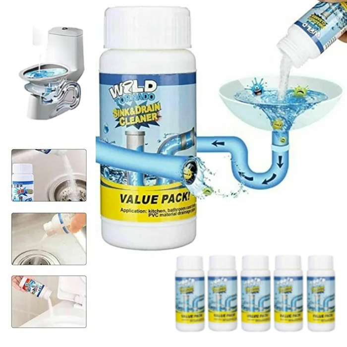 Set 5 x solutie pentru desfundarea tevilor, Wild Tornado