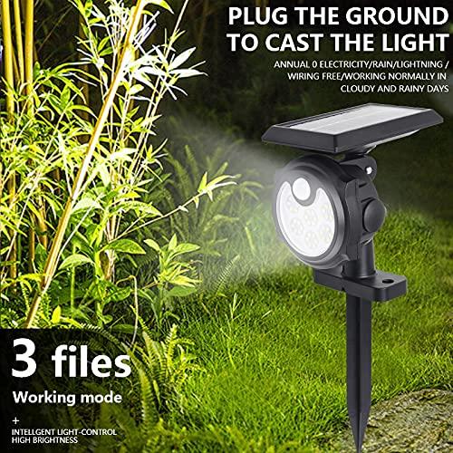 Set 3 x Lampa solara 48 LED COB cu senzor de miscare si lumina