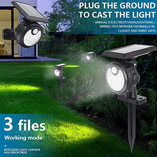 Set 3 x Lampa solara 48 LED COB cu senzor de miscare si lumina