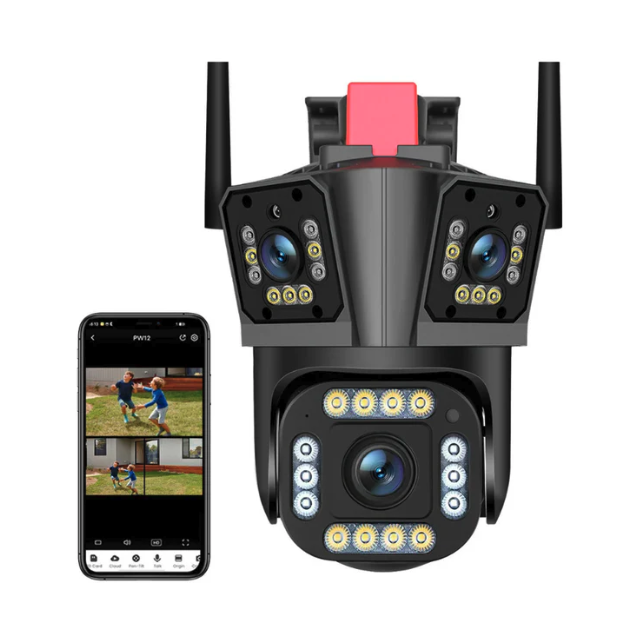 Camera Video de Supraveghere ACP Triple IP Full HD 1080p