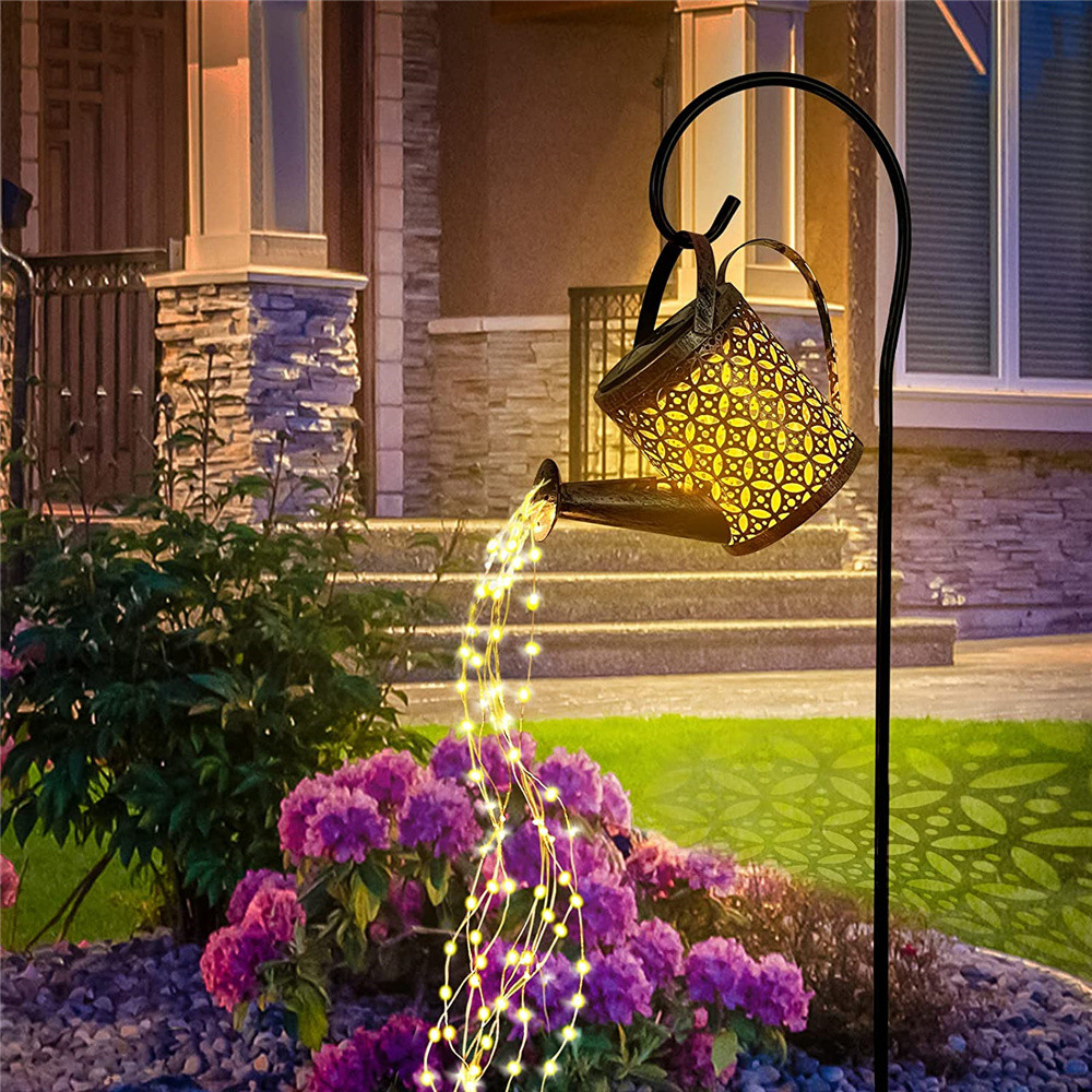 Set 2 x Lampa solara - Stropitoare cu lumini pentru gradina