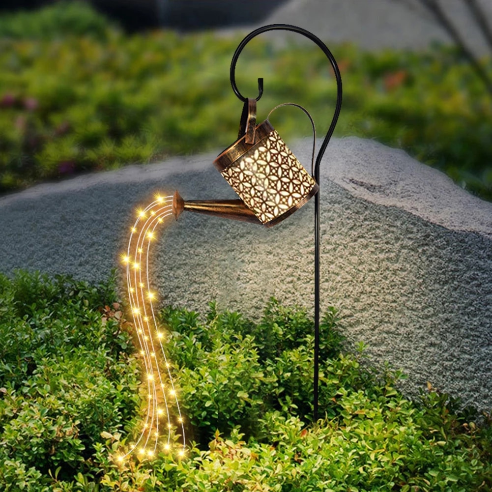 Set 2 x Lampa solara - Stropitoare cu lumini pentru gradina
