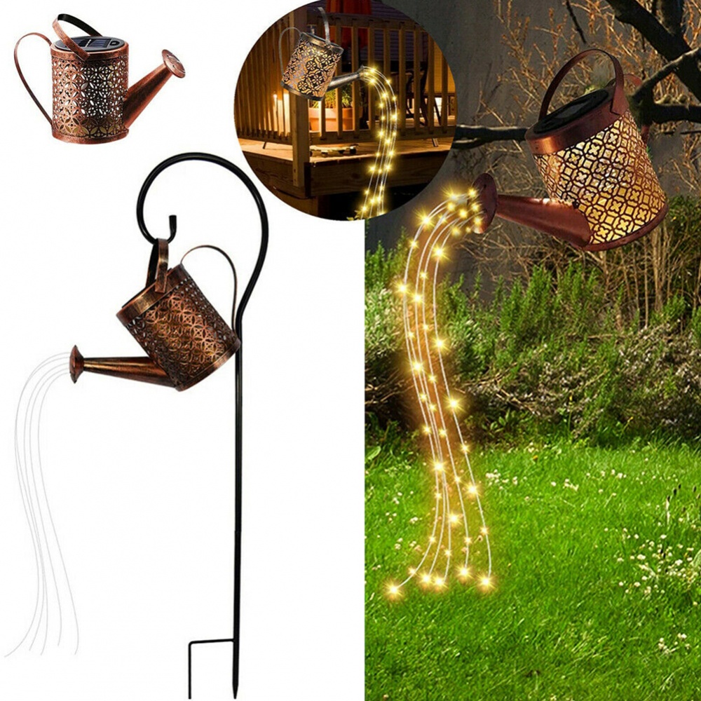 Set 2 x Lampa solara - Stropitoare cu lumini pentru gradina