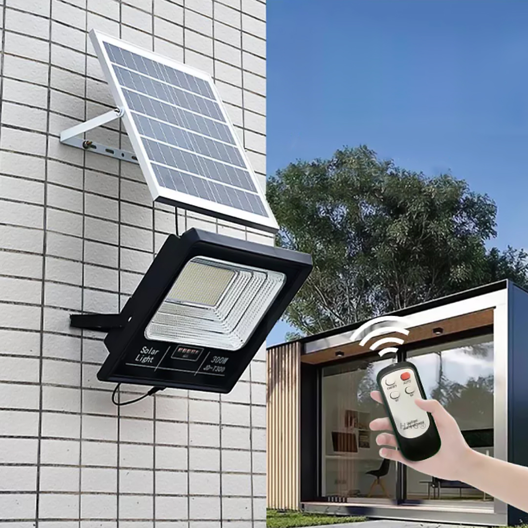 Proiector solar cu indicator pentru baterie, Jortan