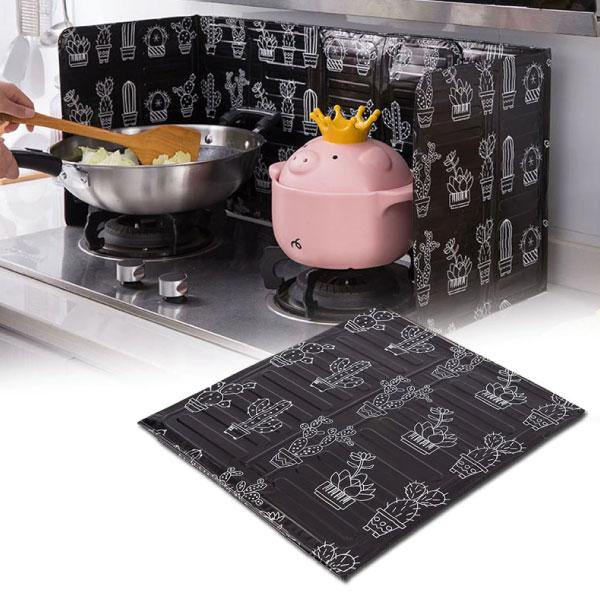 Set 2 x Protectie aragaz antistropire, design pliabil