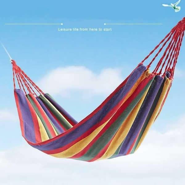 Hamac multicolor bumbac, 180 x 80 cm