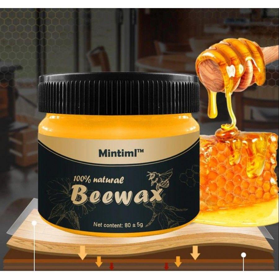 Set 2 x Ceara de albine pentru mobilier si podele