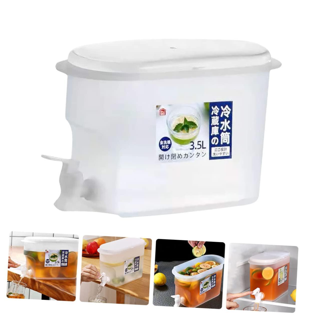 Set 2 x Dozator bauturi pentru frigider, 3.5 Litri