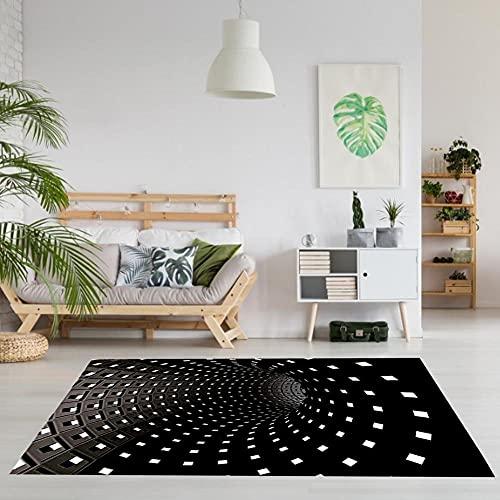 Set 2 x Covor antiderapant cu iluzie 3D, 50 x 80 cm