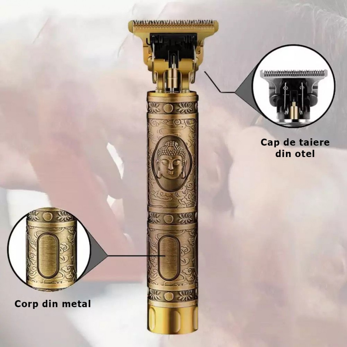 Aparat de tuns si barbierit, trimmer pentru contur