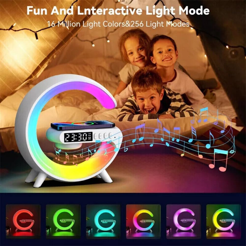 Lampa RGB, Boxa Bluetooth, Statie de incarcare Wireless