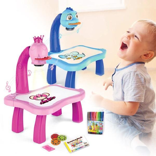 Tabla de desenat cu proiector holografic 3 diapozitive