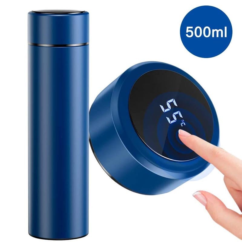 Set 2 x Termos Smart cu afisaj LED, 500 ml