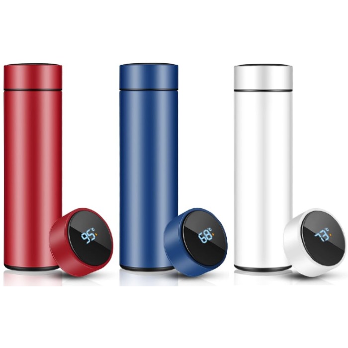 Set 2 x Termos Smart cu afisaj LED, 500 ml