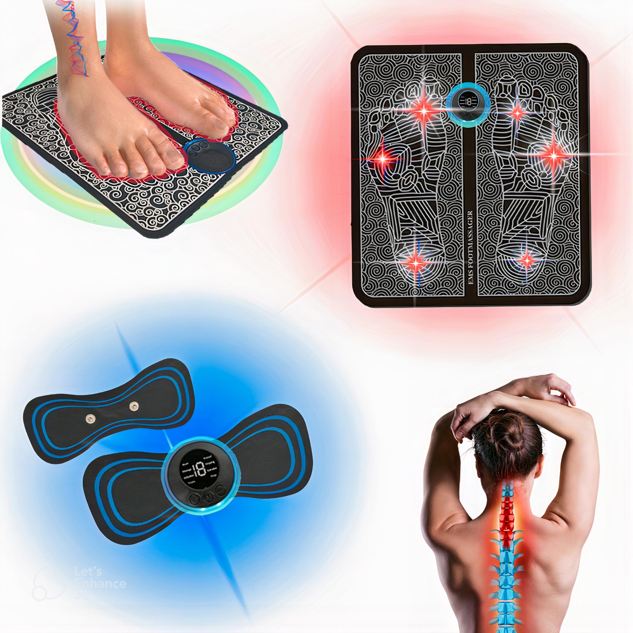 Aparat Smart Fitness EMS – electrostimulare