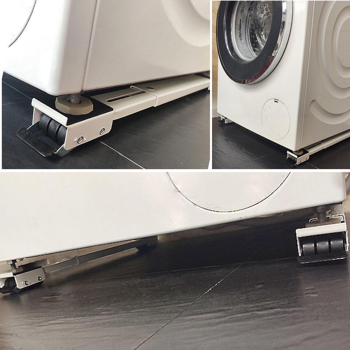 Set 2 x Suport mobil extensibil cu roti, pentru mutare electrocasnice