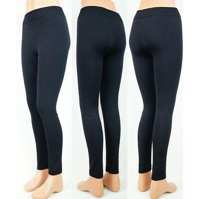 Set 2 colanti vatuiti, 380 DEN, Negru, Marime universala