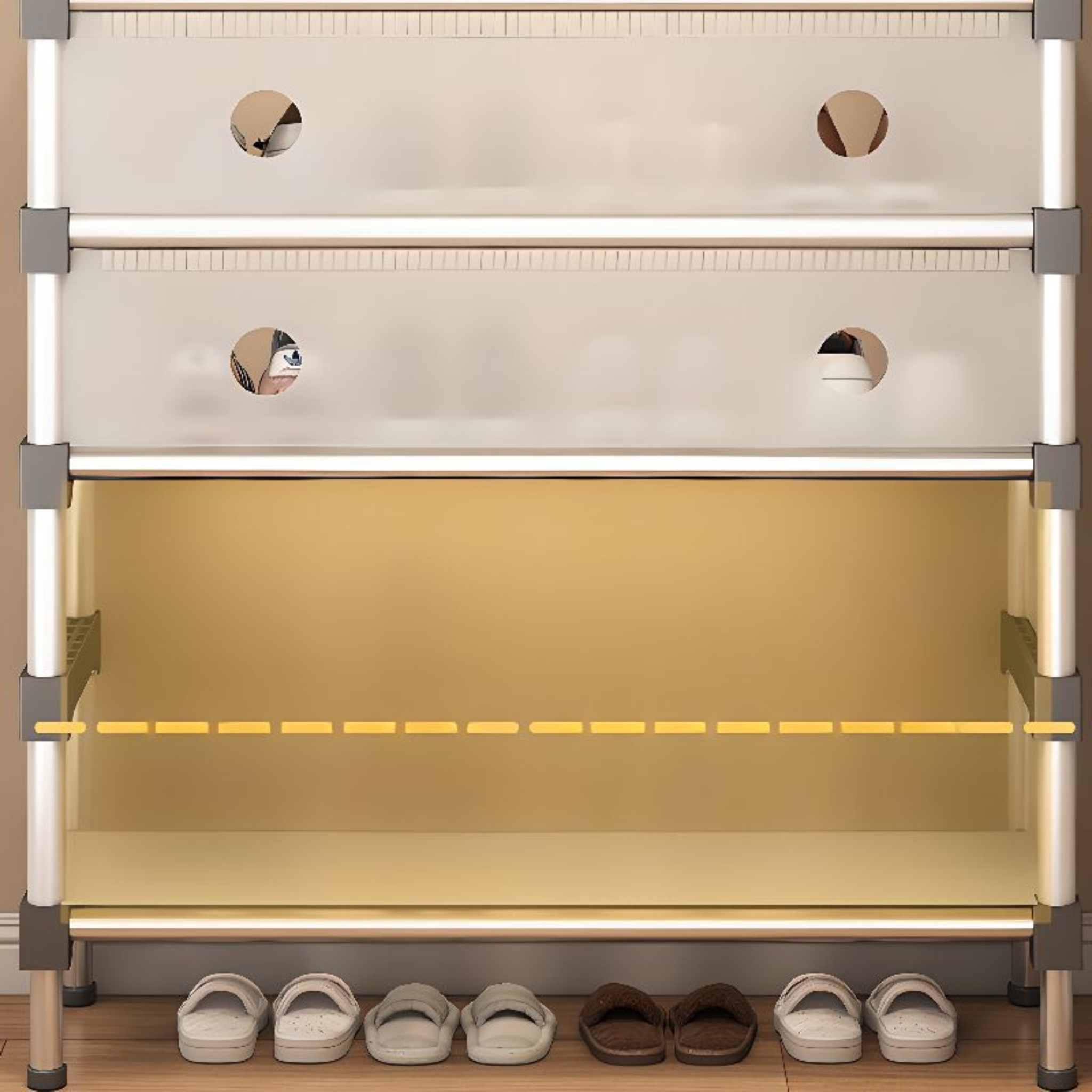 Etajera incaltaminte cu 5 rafturi, 120 cm