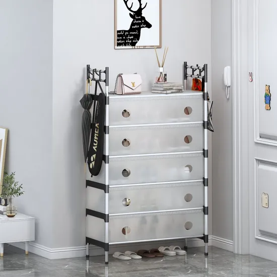 Etajera incaltaminte cu 5 rafturi, 120 cm