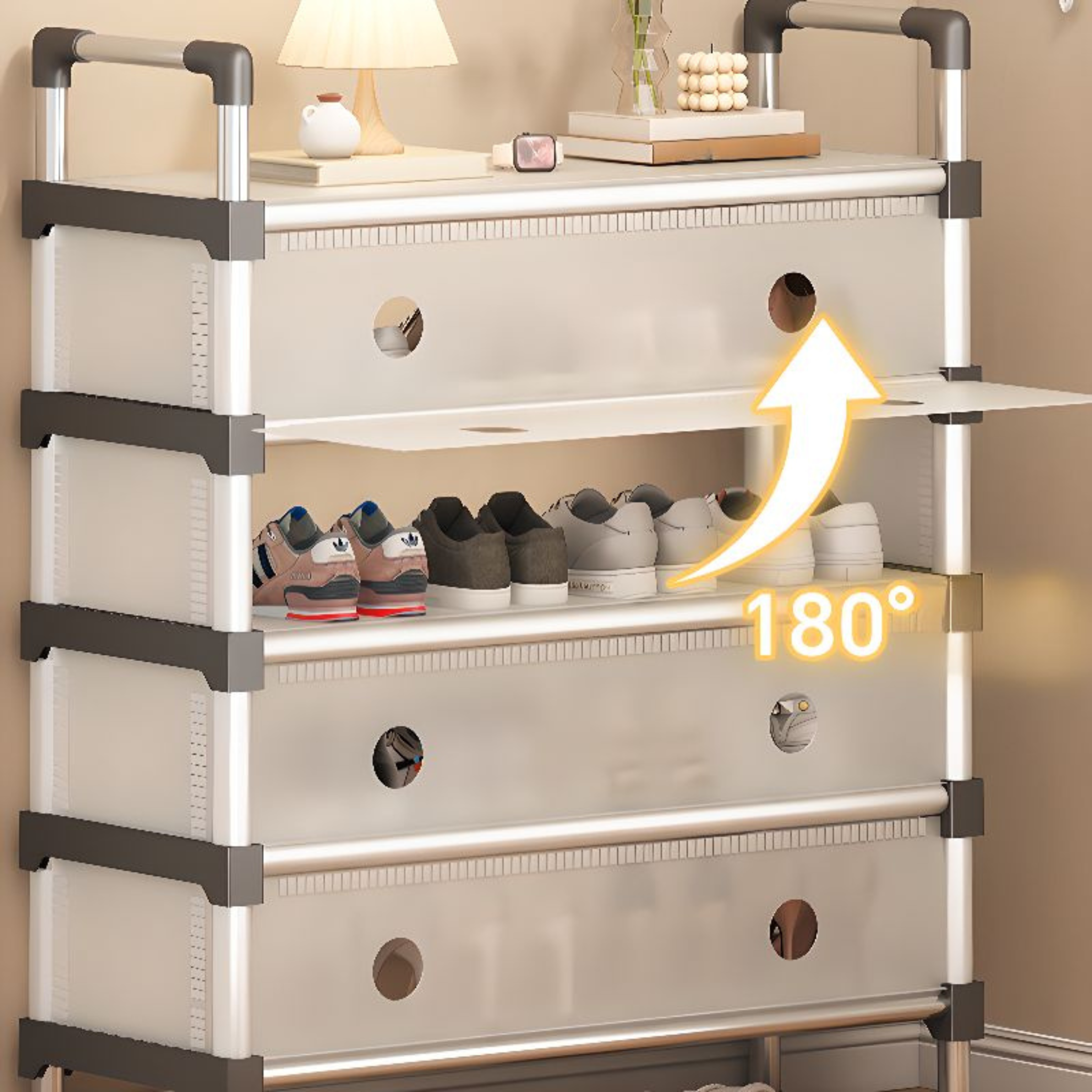 Etajera incaltaminte cu 5 rafturi, 120 cm