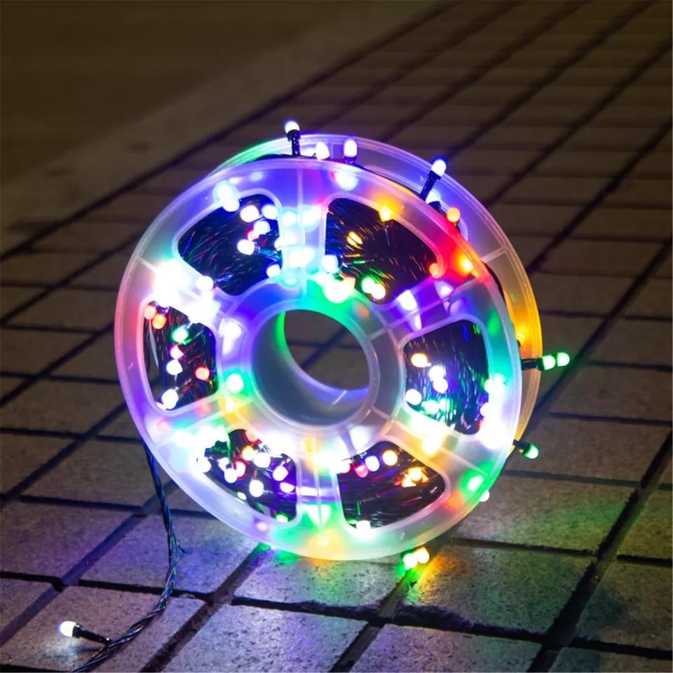 Instalatie LED fir 100 M, rola 500 LED, Multicolor