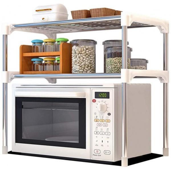 Etajera tip raft multifunctional pentru bucatarie sau baie Multi Storage Rack