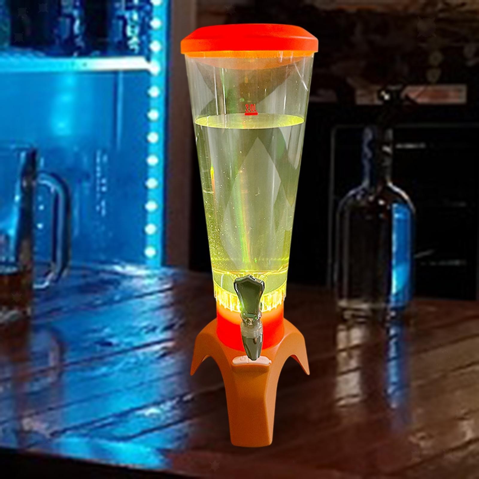 Dispenser bauturi, LED si boxa Bluetooth