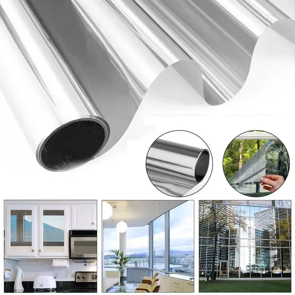 Set 2 x Autocolant geamuri, protectie UV, 60 x 300 cm