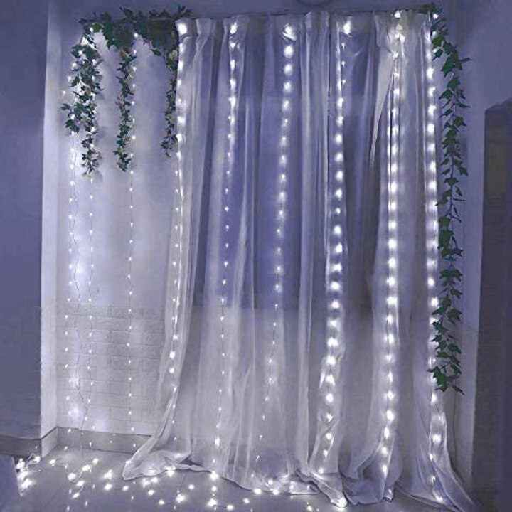 Instalatie luminoasa 3x3 Metri, 300 LED, Alb rece