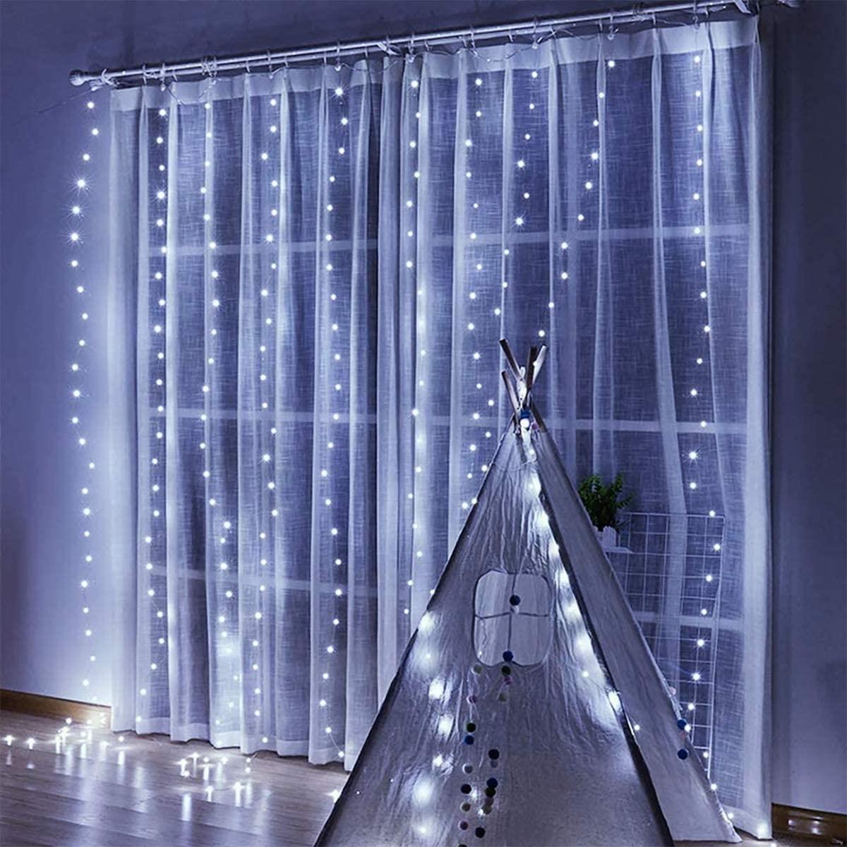 Instalatie luminoasa 3x3 Metri, 300 LED, Alb rece