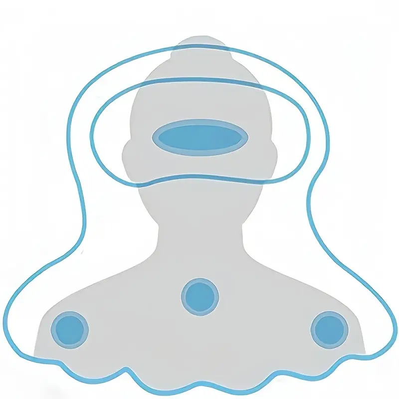 Perna pentru cada, prindere in 6 ventuze