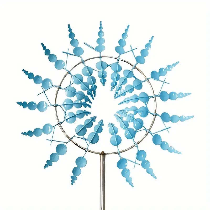 Moara de vant cinetica pentru gradina