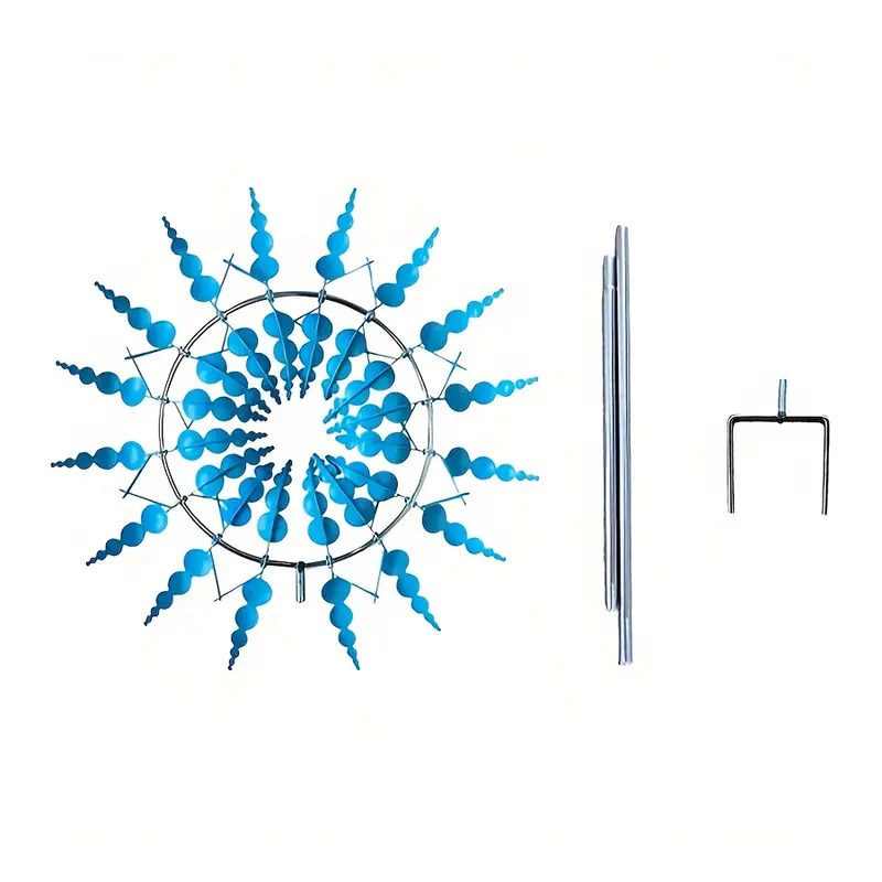 Moara de vant cinetica pentru gradina