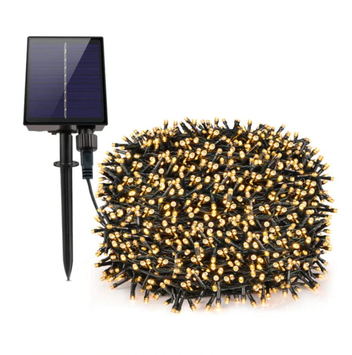 Instalatie solara, Alb cald 100 LED / 500 LED
