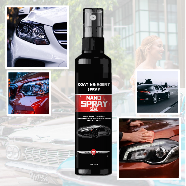 2 x Spray Nano pentru masina cu acoperire rapida, 50 ml 