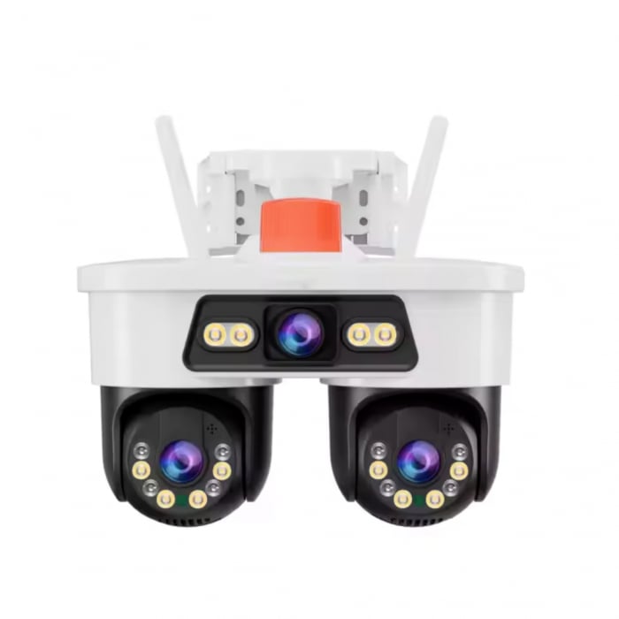 Camera Supraveghere WiFi Jortan 3 Lentile, 9MP, Dual Head