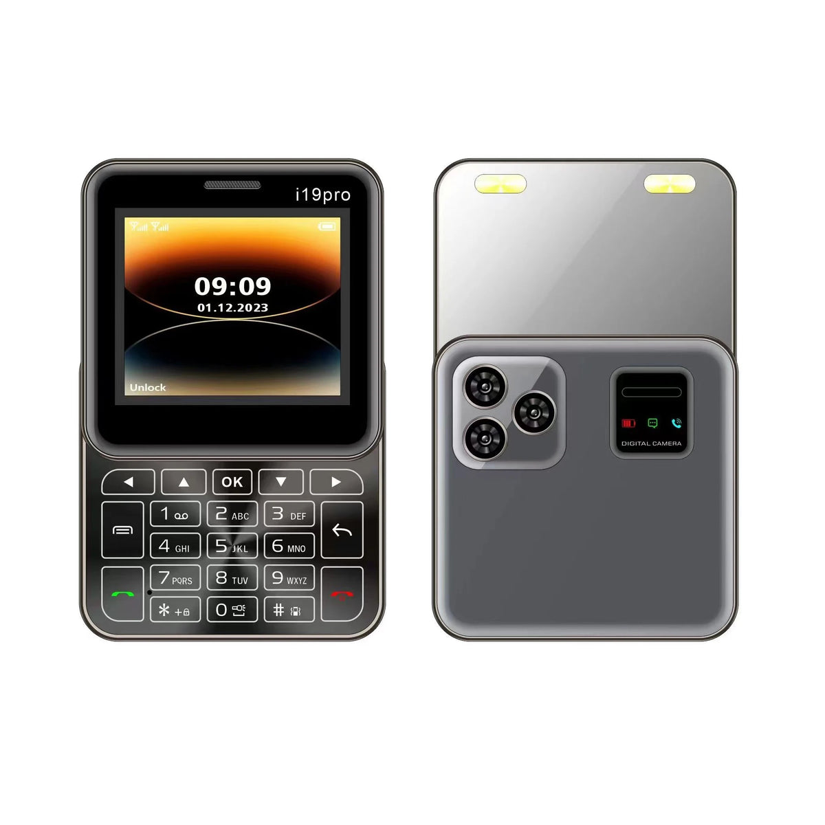 Telefon Mini i19 Pro Slide Button – 2.4