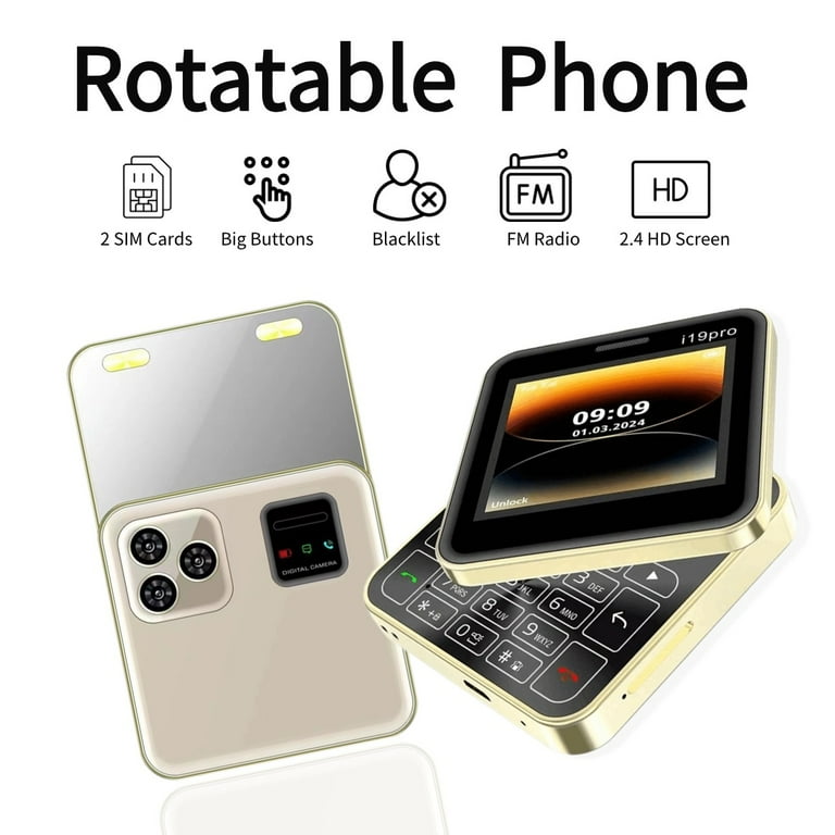 Telefon Mini i19 Pro Slide Button – 2.4