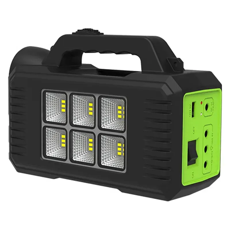 Kit iluminat solar GD-8077, proiector multifunctional