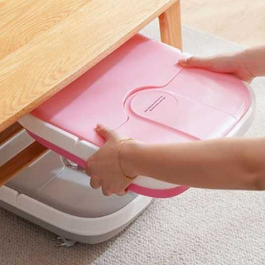 Cadita de masaj pentru picioare, Roz