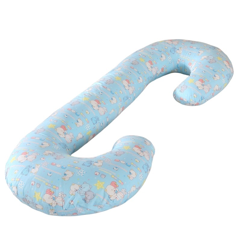 Perna Gravide cu husa Detasabila, Albastru cu Ursuleti