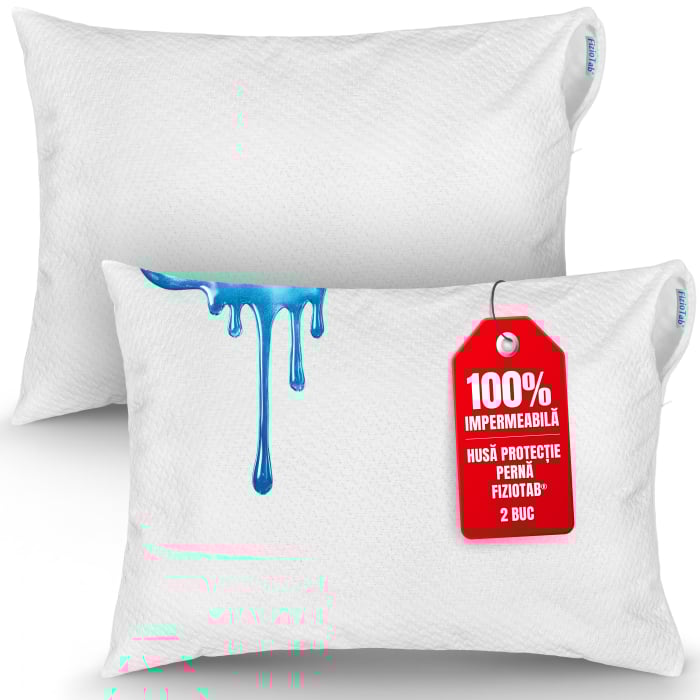 Set 2 x Husa impermeabila de perna 50x70 cm