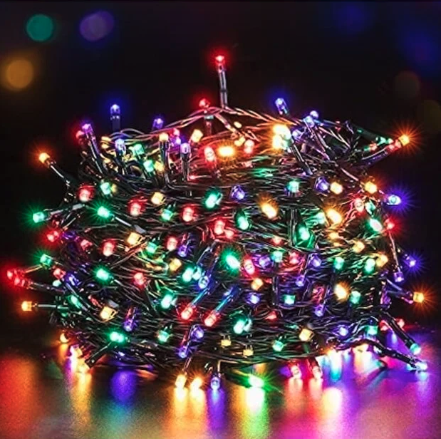 Instalatie LED fir 100 M, rola 500 LED, Multicolor