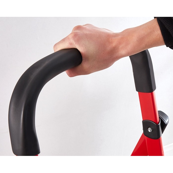 Scara pliabila din metal, 4 trepte late, 150 kg