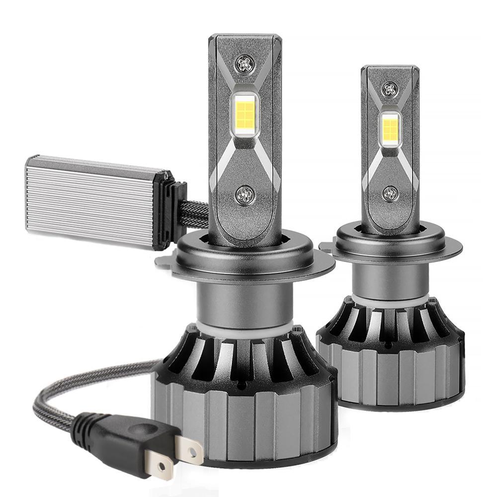Set 2 Lampi H7 LED V20 30000 Canbus, Alb rece