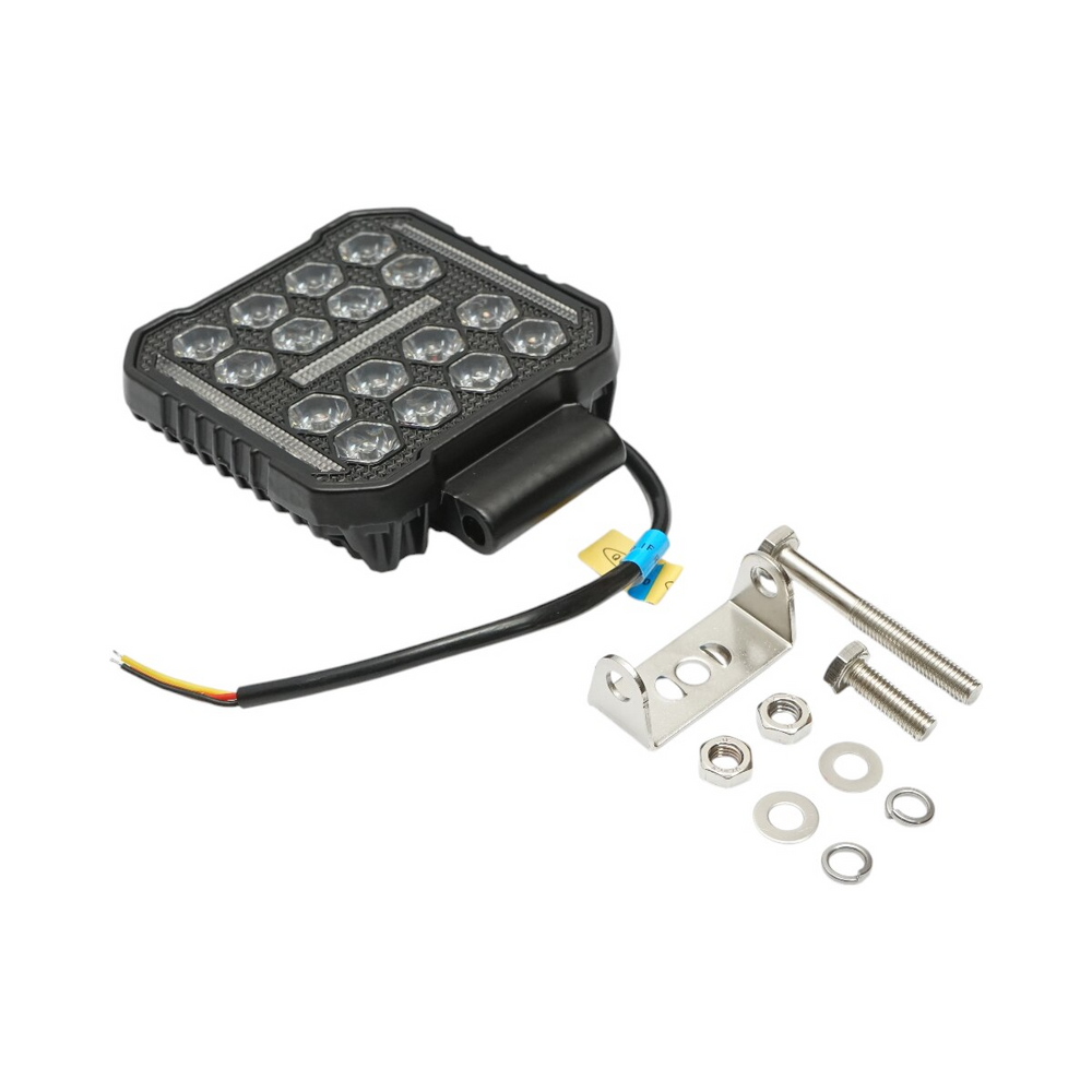 Set 2 proiectoare auto LED 48W DRL, 9-80V, IP 67