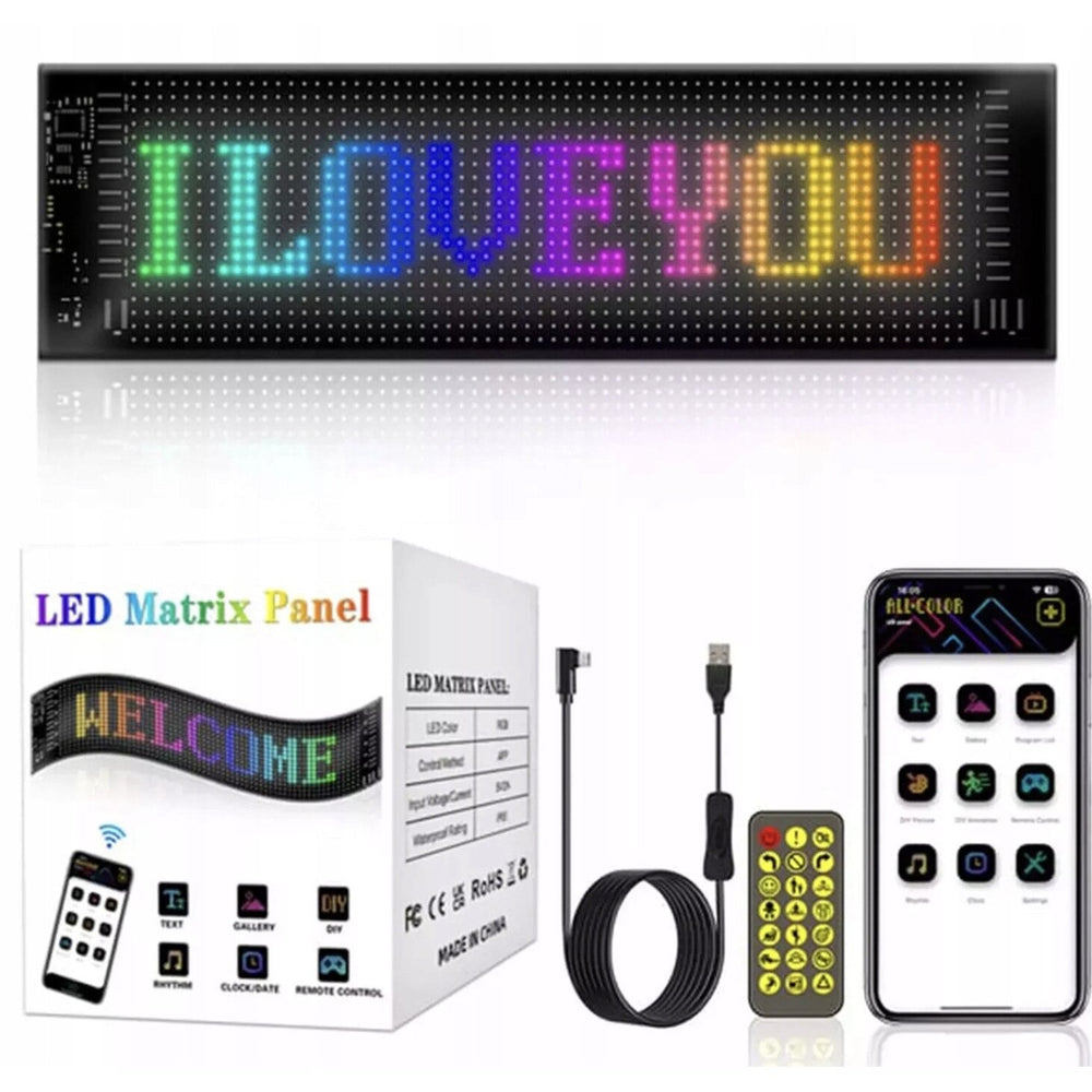 Banda LED RGB Devil Eye, Aplicatie, Telecomanda, Kit montaj inclus