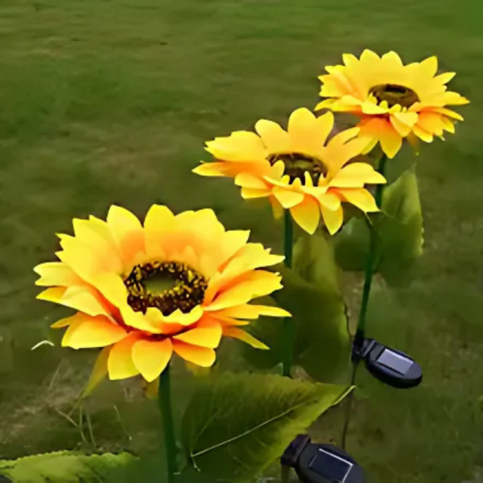 Set 2 x lampa solara, Floarea Soarelui