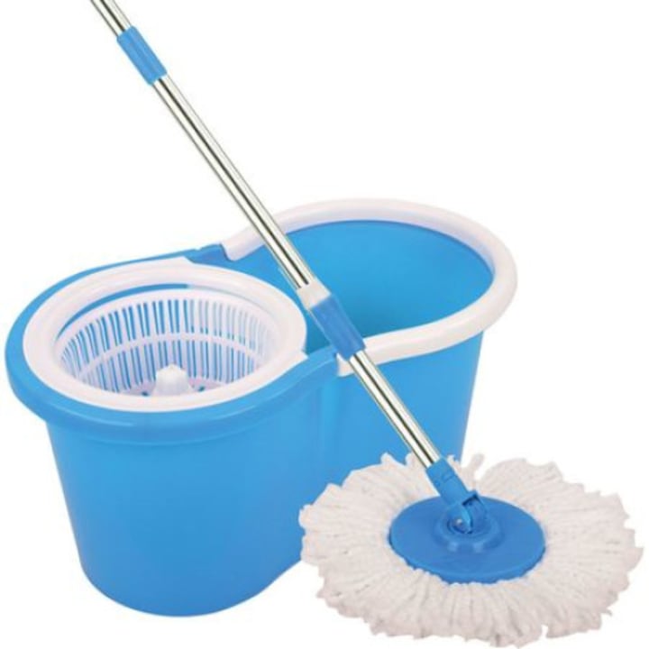 Mop rotativ 360 cu galeata. Set curatenie Magic Mop