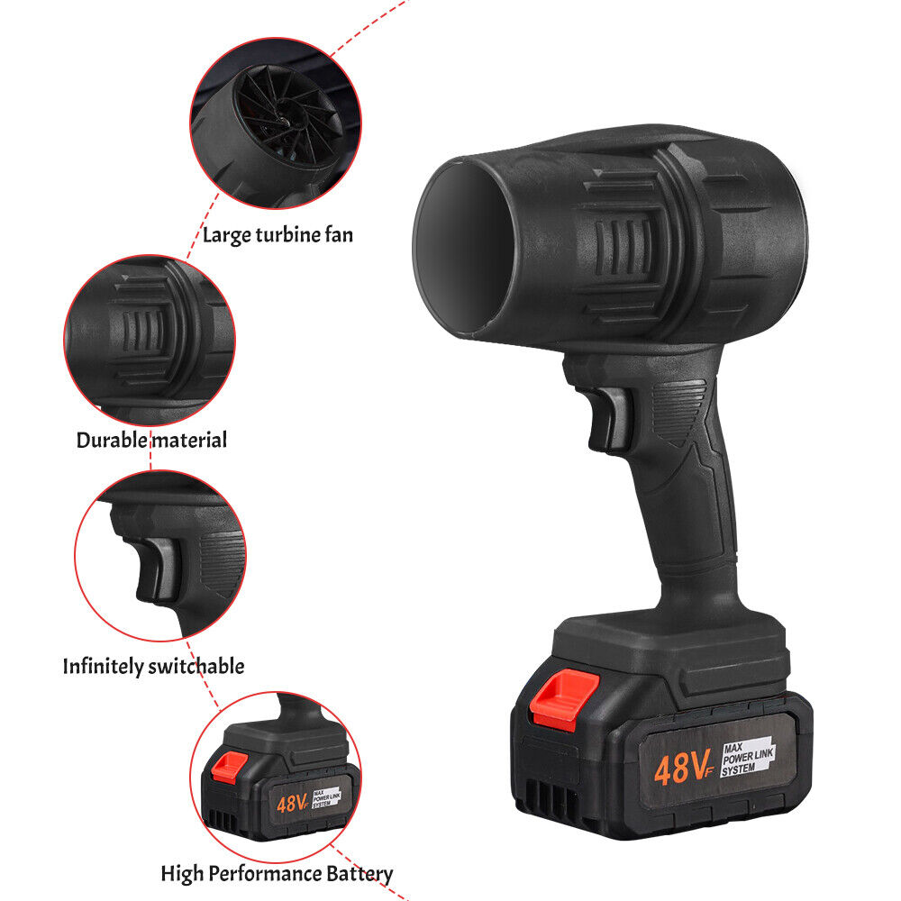 Suflanta portabila fara fir cu 1 acumulator 48V